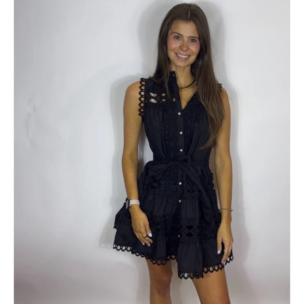 Elegant Black Lace Dress
